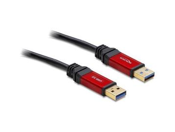 Veiling - Delock - USB 3.0 kabel - Zwart - 5 meter beschikbaar voor biedingen