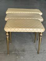 Triptyque (3) - Cuir, Laiton - 1960-1970