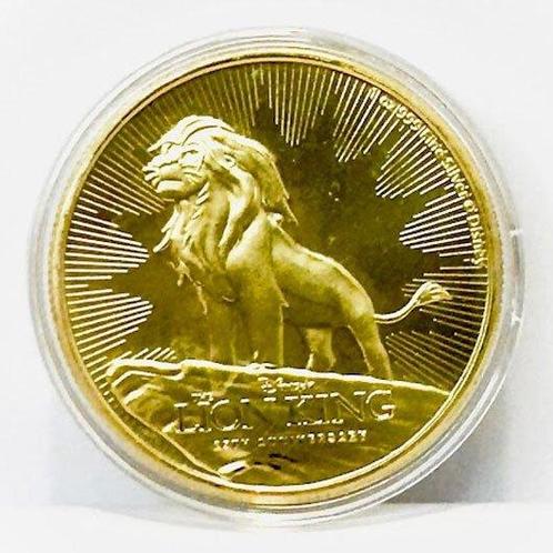 Niue. 2019 1 oz $2 NZD Niue Silver Disney Lion King 25th, Postzegels en Munten, Edelmetalen en Baren