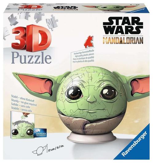 Star Wars 3D Puzzel Grogu (72 stukken), Verzamelen, Star Wars, Ophalen of Verzenden