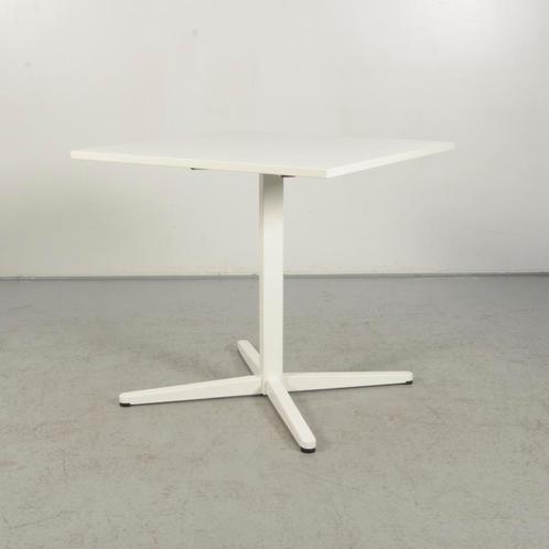 Kantinetafel Ahrend - Wit blad - 80 x 80 cm, Zakelijke goederen, Kantoor en Winkelinrichting | Kantoormeubilair en Inrichting