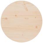 vidaXL Tafelblad Ø40x2,5 cm massief grenenhout, Huis en Inrichting, Verzenden, Nieuw