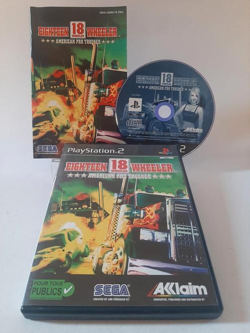 18 Wheeler American Pro Trucker Playstation 2, Consoles de jeu & Jeux vidéo, Jeux | Sony PlayStation 2, Enlèvement ou Envoi