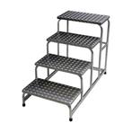 Aluminium trapladder 4 treden, Ophalen of Verzenden, Nieuw