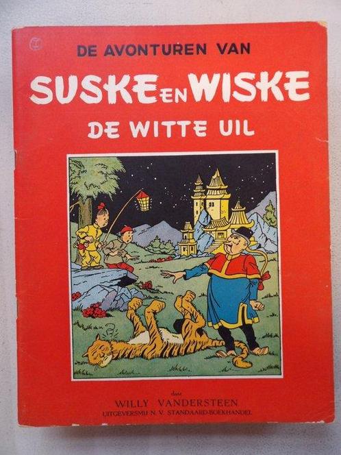 Suske en Wiske 7 - (RV) Rode reeks Vlaams - De witte uil - 1, Boeken, Stripverhalen