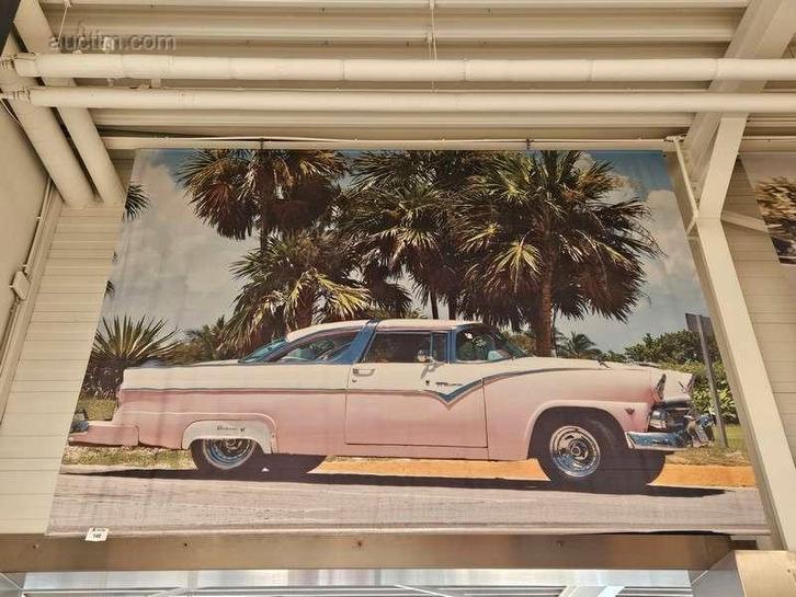 decoratieve spandoek   FORD FAIRLINE CROWN..., Huis en Inrichting, Overige Huis en Inrichting, Ophalen