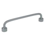 Greep zamak 128 mm zink oxide, Doe-het-zelf en Bouw, Nieuw, Overige materialen, Klink of Kruk