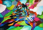 Mercedes Gilaberte - Gato en colores