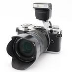 Olympus OM-D E-M5 Mark II zilver + M.Zuiko Digital ED, Audio, Tv en Foto, Verzenden, Zo goed als nieuw