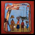 Melanie Tripels – “Marktdag”, Antiek en Kunst, Ophalen