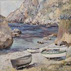 Matteo Sarno (1894 - 1957) - Scorcio di Capri