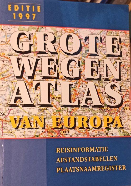 Grote Wegenatlas van Europa 9789039601389 Jacques Hermus, Boeken, Reisgidsen, Zo goed als nieuw, Verzenden