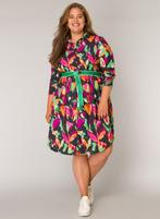 COLLETTA print travel jurkX-0(44)Maat 42/44 (L), Kleding | Dames, Verzenden, Nieuw, Maat 42/44 (L), Overige kleuren