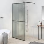 vidaXL Inloopdouchescherm 100x195 cm donker gehard glas, Doe-het-zelf en Bouw, Sanitair, Verzenden, Nieuw