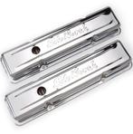 Chevrolet SB klepdeksels Edelbrock chroom, Ophalen of Verzenden, Nieuw