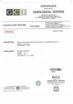 Zonder minimumprijs - Verlovingsring - 14 karaat Witgoud -