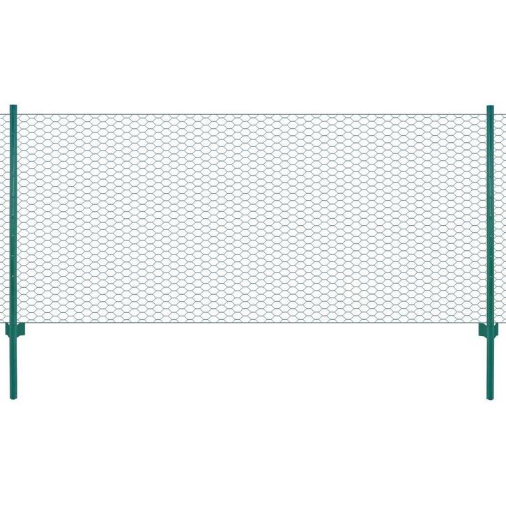 Groen Draadgaashek 25m | OP = OP | Duurzaam, Tuin en Terras, Gaas en Draad, 20 meter of meer, Gaas, Nieuw, Verzenden