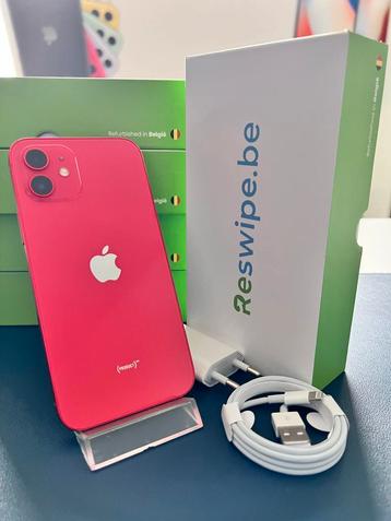 iPhone 12 Rood 64GB 128GB 256GB + 3 JAAR garantie