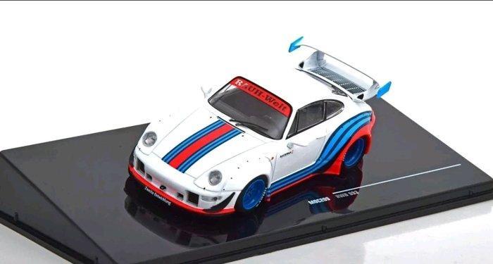 IXO 1:43 - Modelauto - Porsche 911 (993) RWB Rauh-Welt, Hobby en Vrije tijd, Modelauto's | 1:5 tot 1:12