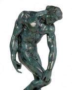 Auguste Rodin (1840-1917) - after - Sculpture, Adam - 30 cm, Antiek en Kunst