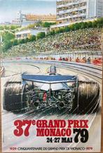 Anonymous - Poster pubblicitario- GP Monaco 1979-, Antiek en Kunst, Kunst | Tekeningen en Fotografie