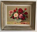 Bessonnat Lucien (XIX-XX) - Bouquet de roses, Antiek en Kunst