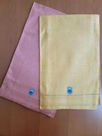 Vintage Handdoeken, Linnen, Handgemaakt Geborduurd -