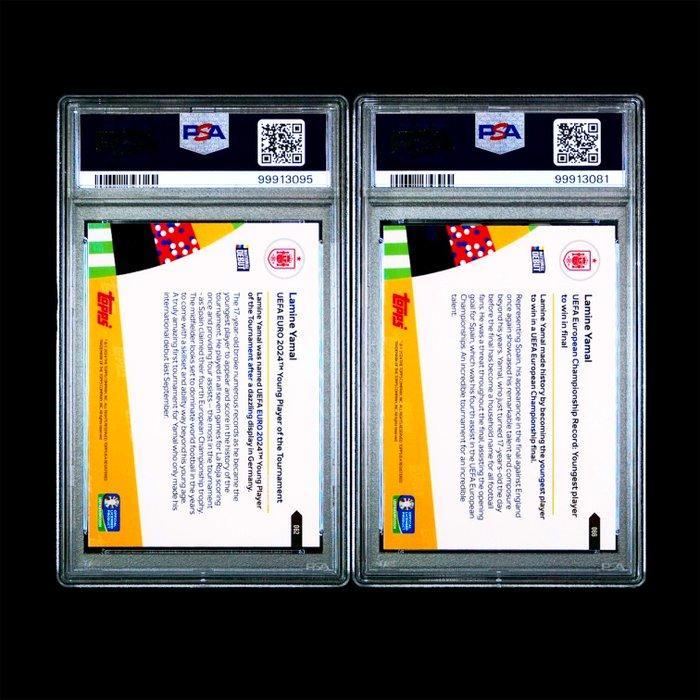 2024 Topps Lamine Yamal Rookie-kaart - PSA 10 - 2 Graded, Verzamelen, Stickers
