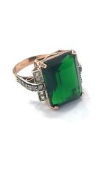 Zonder Minimumprijs - Ring - 9 kt. Roségoud, Zilver, Nieuw