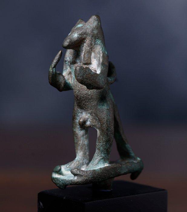 Oude Egypte, Pantheïstische goddelijke amulet - RARE, Collections, Minéraux & Fossiles