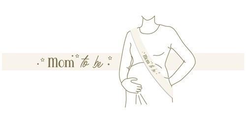 Geboorte Sjerp Mom To Be 1,5m, Hobby & Loisirs créatifs, Articles de fête, Envoi