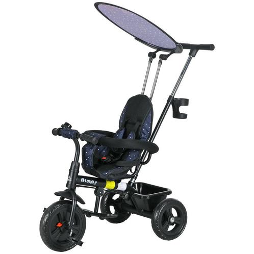 TRUUSK 6-in-1 Kinderdriewieler - Duwstang - Afneembaar Zonne, Kinderen en Baby's, Kinderwagens en Combinaties, Verzenden