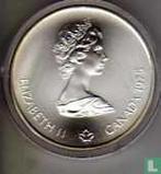 Canada 5 dollars 1975 XXI Olympics in Montreal - marathon, Verzenden, Losse munt