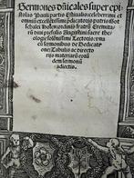 Gotschalci Holen - Sermones dominicales super epistolas -, Antiek en Kunst