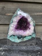 Geen reserve € - Amethist Geode Amethist - Hoogte: 16.5 cm -, Verzamelen