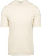 Profuomo T-Shirt Knitted Ecru maat Maat 48/50 (M) Heren, Kleding | Heren, Verzenden, Nieuw, Maat 48/50 (M), Profuomo