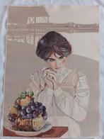 Gigino Falconi (1933) - Donna con cesto di frutta - NO