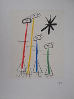 Joan Miro (1893-1983) - Famille à létoile
