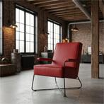 Leren fauteuil Hope - Toledo Ducati (rood), Ophalen of Verzenden