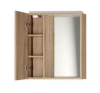 Spiegelkast 60x60x14 LED verlichting Eiken, Nieuw