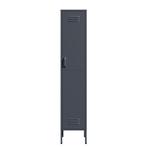 Lendo Online Armoire Vestiaire 35x50x180 cm Métal Anthracite, Maison & Meubles, Armoires | Casiers