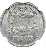 Monaco. Louis II de Mónaco. 5 Francs 1945 - NGC MS62, Postzegels en Munten