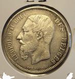 België. Leopold II. 5 Francs 1868 (Zonder minimumprijs)