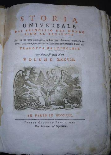 Scritto da una compagnia di letterati inglesi - Storia
