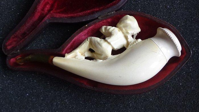Zonder minimumprijs - Pijp - Meerschaum, Verzamelen, Rookartikelen, Aanstekers en Luciferdoosjes