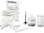 Bosch MFQ36490 Handmixer Set 450W Wit, Verzenden, Nieuw