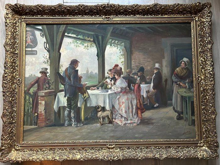 Cor Hessing (XX) - Brief van mijn moeder, Antiek en Kunst, Kunst | Schilderijen | Klassiek