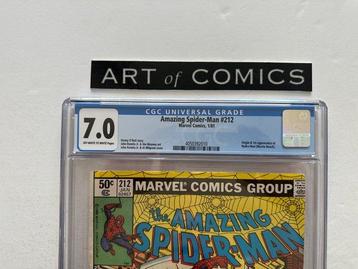 The Amazing Spider-Man #212 - CGC 7.0 - Origin & 1st