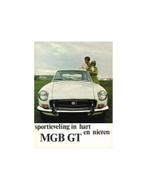1967 MG MGB GT BROCHURE NEDERLANDS, Nieuw, Ophalen of Verzenden