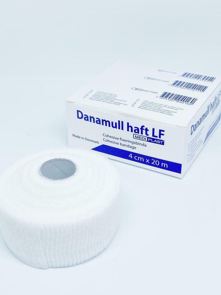 Danamull Haft Zelfklevend Fixatiewindsel 4cm x 20m, Diversen, Verpleegmiddelen, Nieuw, Ophalen of Verzenden